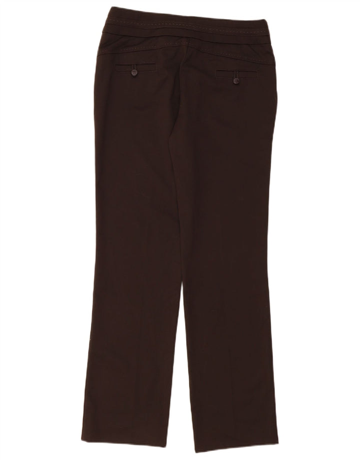 TRUSSARDI Pantalon décontracté bootcut pour femme IT 44 Medium W32 L31 Marron