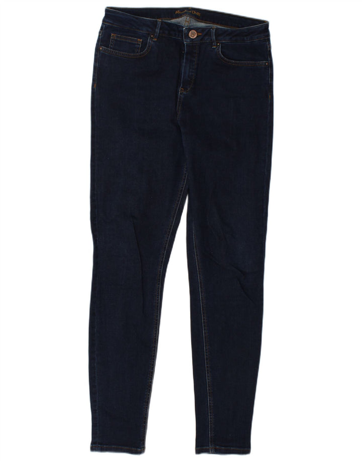 Massimo Dutti Jean skinny pour femme EU 40 Medium W30 L29 Bleu marine