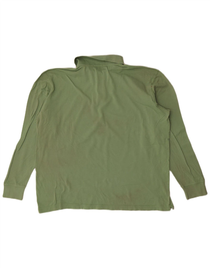 Sergio Tacchini Polo à manches longues pour homme 2XL Vert