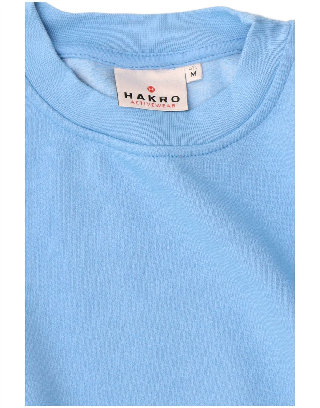 Hakro Sweat-Shirt Homme Bleu Moyen Coton