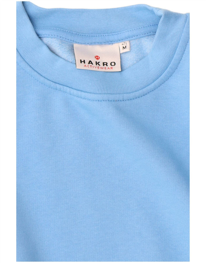 Hakro Sweat-Shirt Homme Bleu Moyen Coton