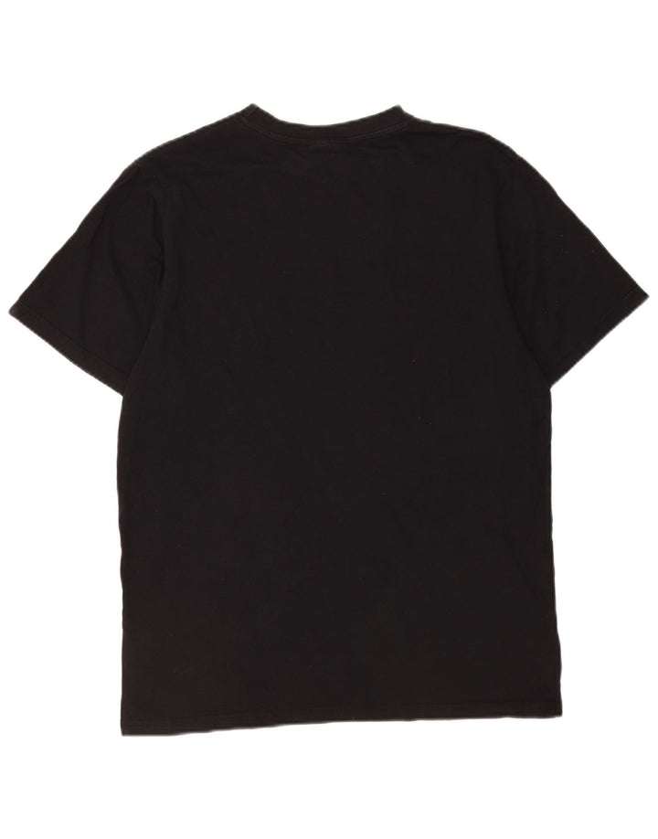 Ellesse T-Shirt Graphique Haut Noir Moyen Coton Homme