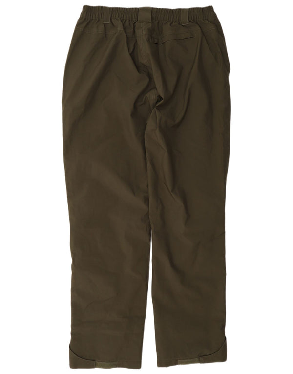 Cotton Traders Pantalon coupe-vent droit pour homme Large W36 L33 Kaki