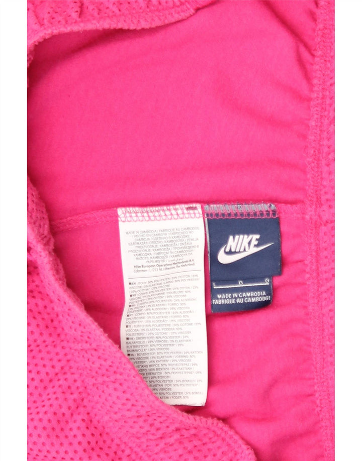 Nike Short de sport pour femme UK 14 Large Rose Colorblock Polyester