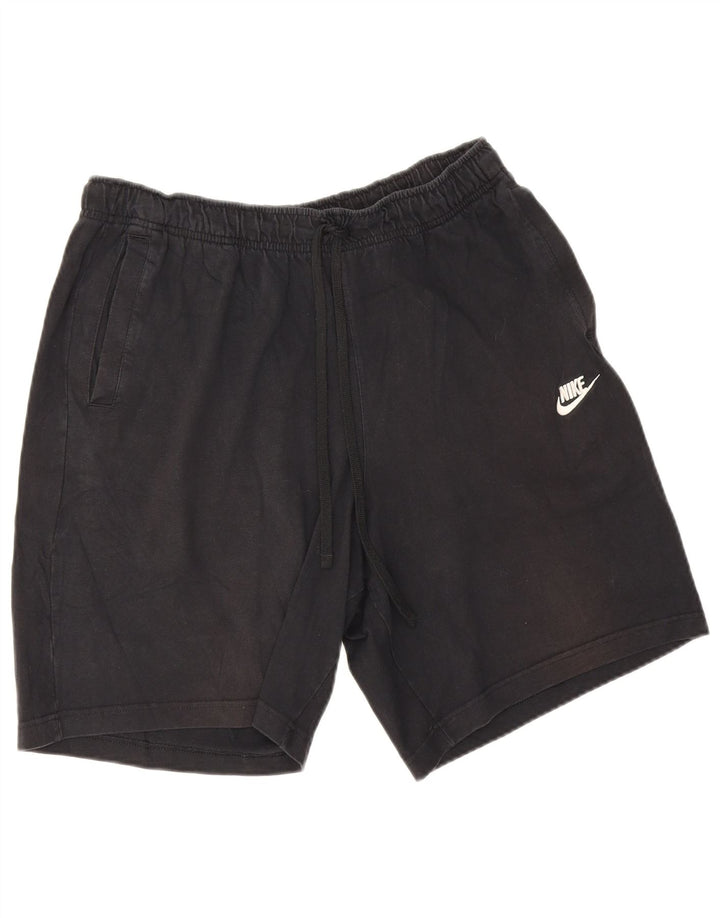 Nike Short de sport pour homme en coton noir Taille L