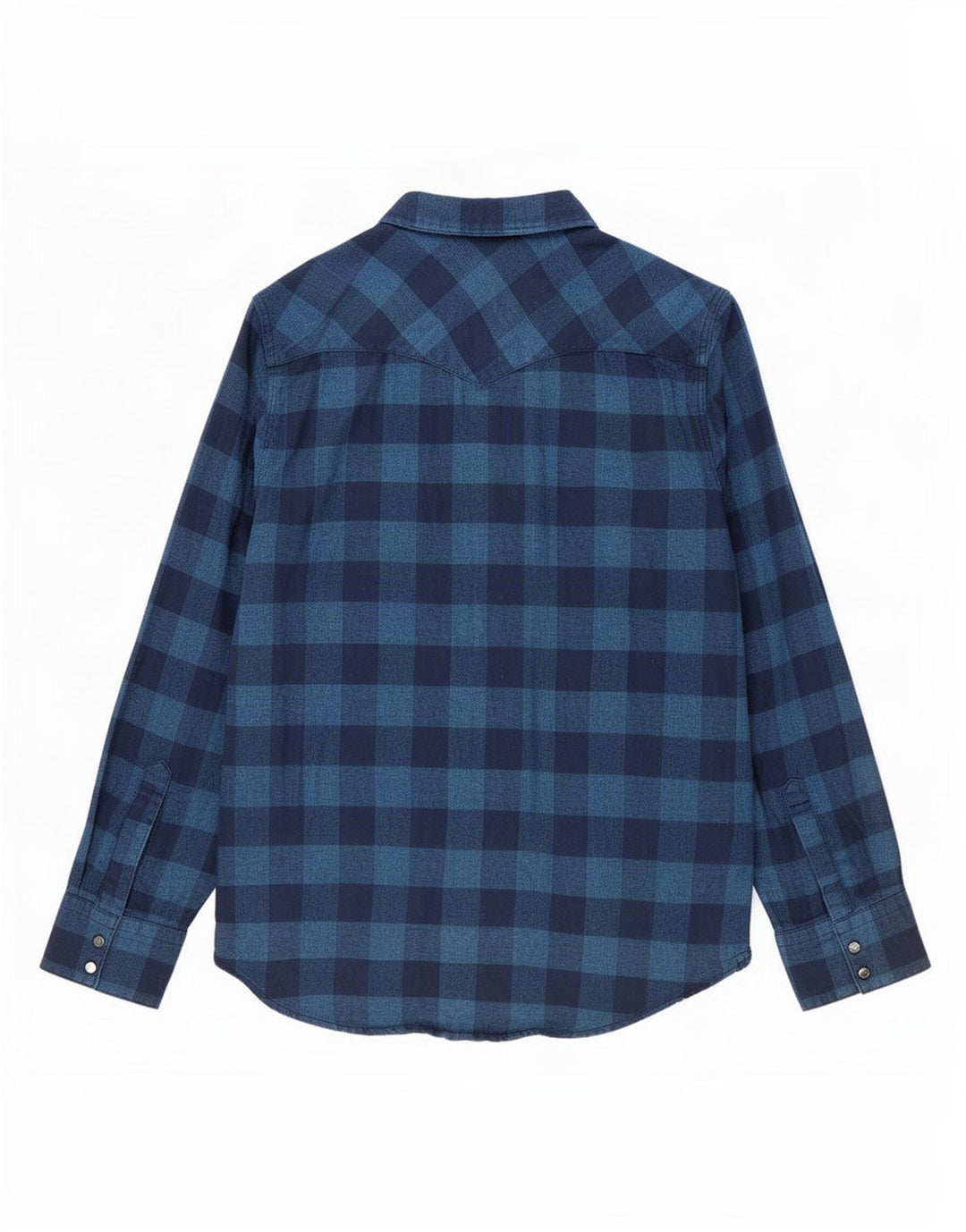 Levi's Chemise Western Flannel Homme Bleu Marine Moyen à Carreaux Coton