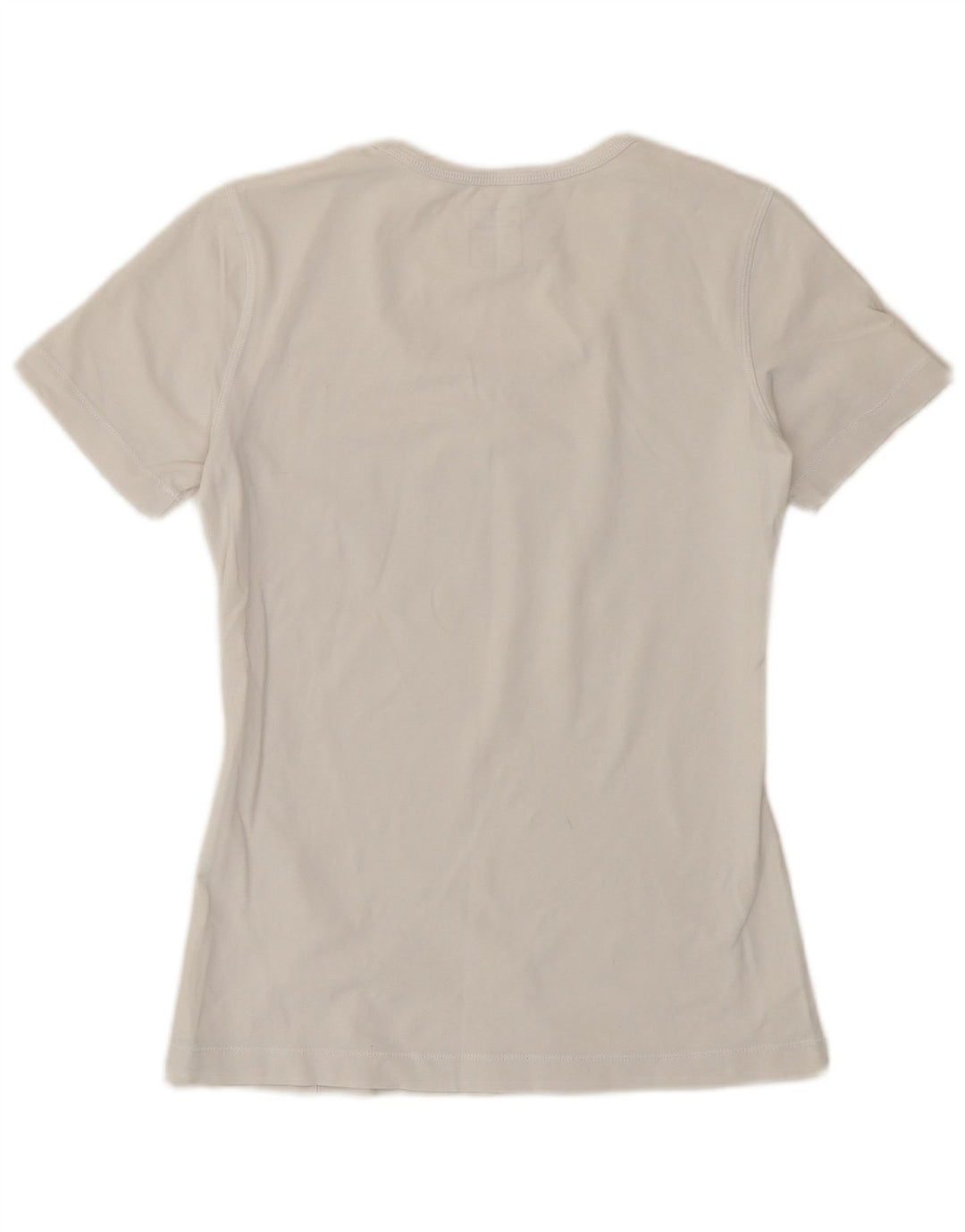 Champion T-shirt graphique pour femme UK 12 Blanc moyen