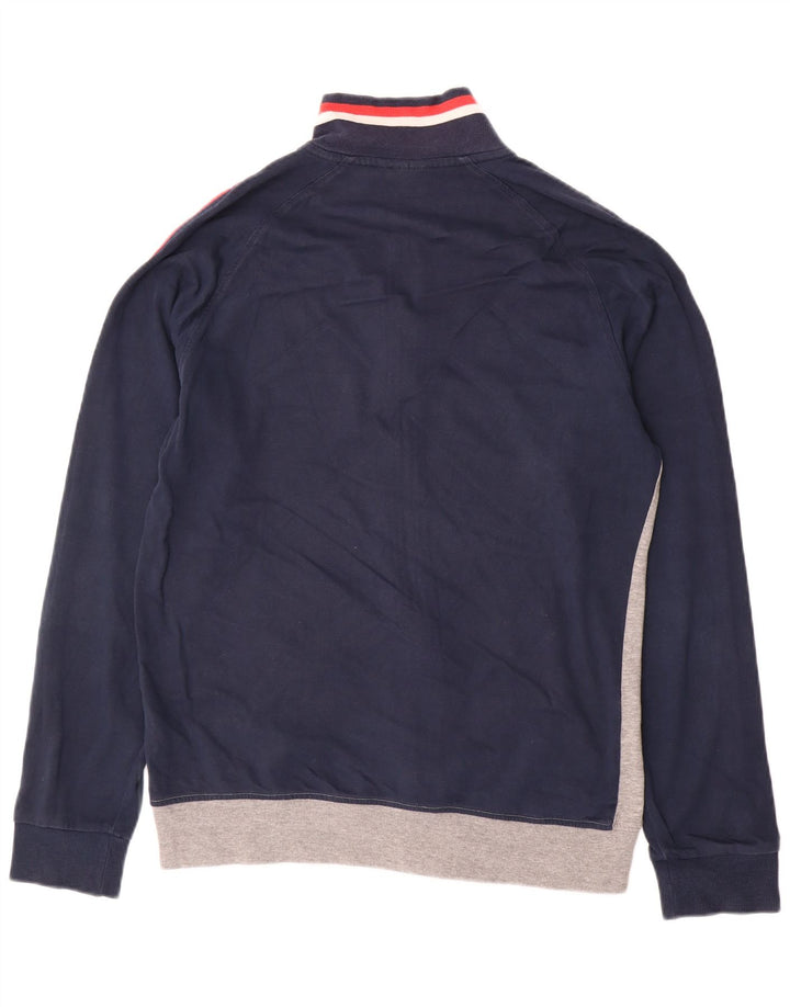 Diadora Veste de Survêtement Rétro Homme Large Bleu Marine Colorblock