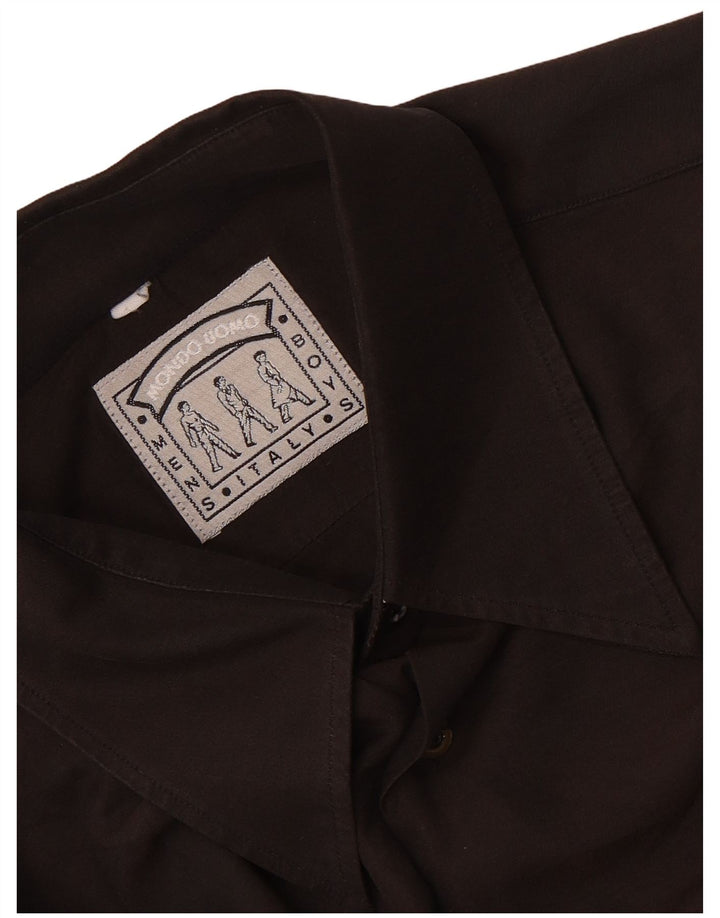 Mondo Uomo Chemise Homme Large Marron