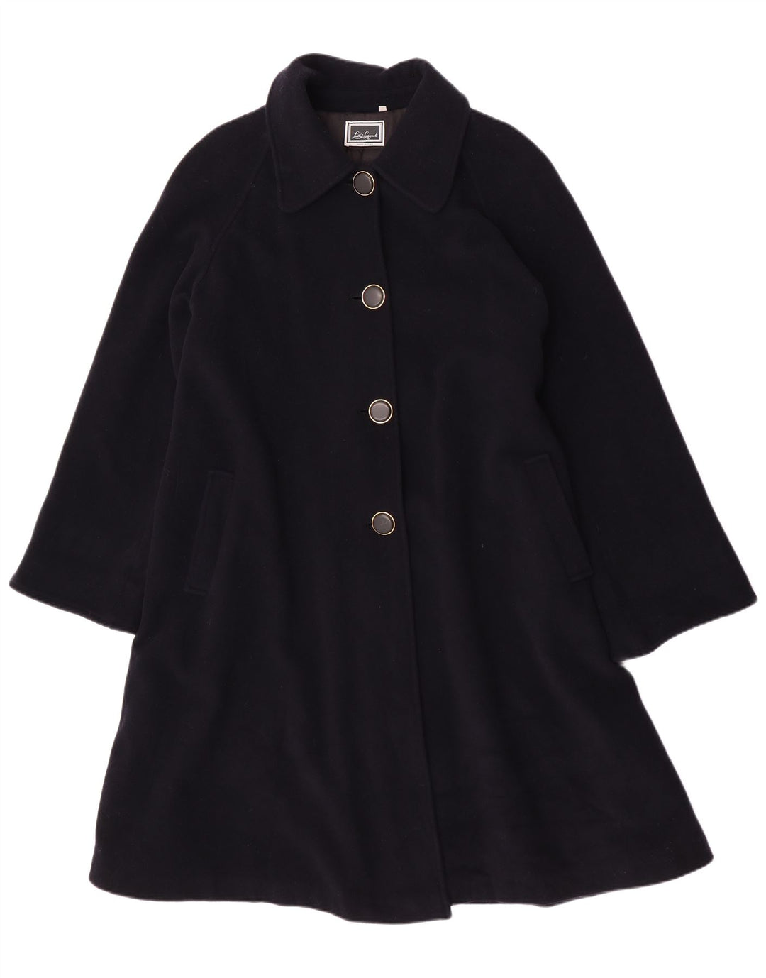 Luisa Spagnoli Pardessus pour femme UK 14 Bleu marine moyen