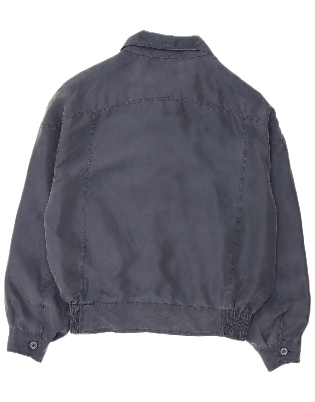Raybest Veste Bomber Homme UK 36 Petite Soie Bleu Marine