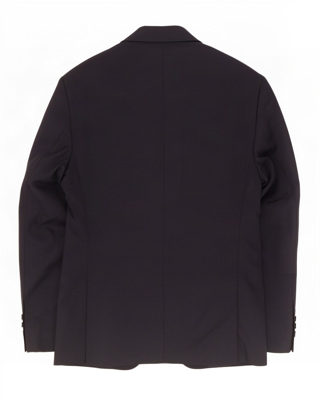 Zara Veste Blazer Sartorial 2 Boutons Homme EU 50 Bleu Marine Moyen Polyester