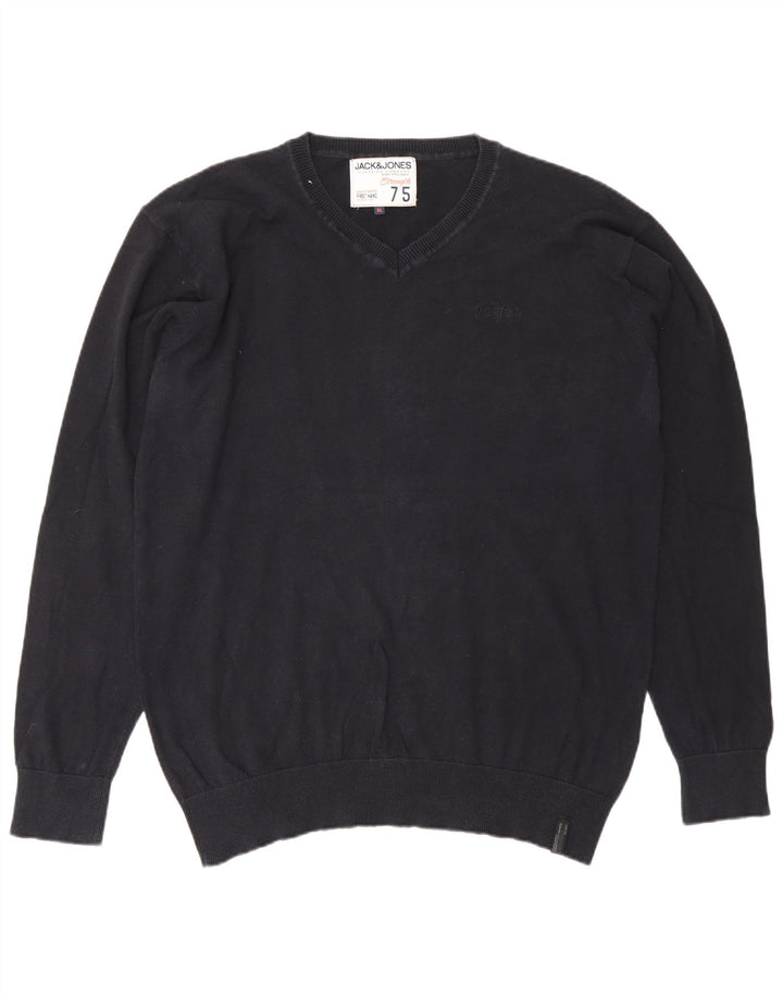 Jack & Jones Pull Col V Homme XL Bleu Marine