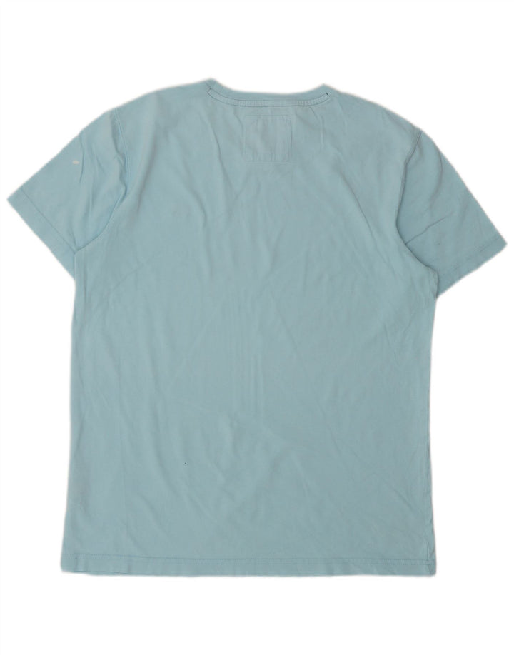 Crew Clothing T-Shirt Homme Petit Bleu Coton