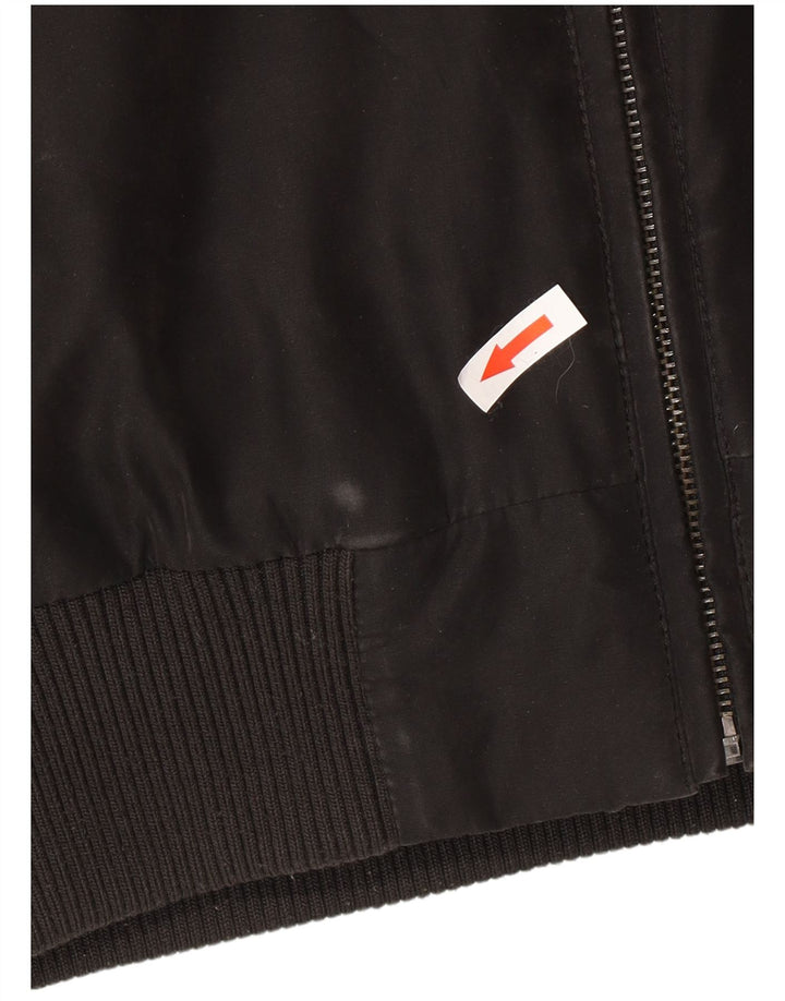Polbot Veste Bomber Homme UK 40 Large Noir Polyester