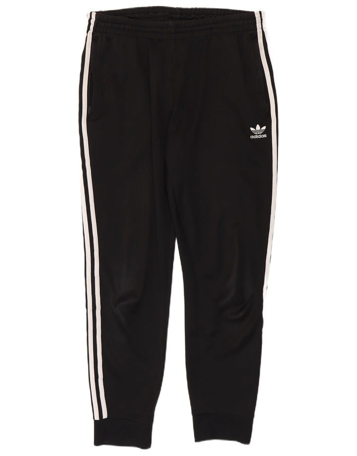 Adidas Pantalon de survêtement pour homme Joggers Large Noir Polyester