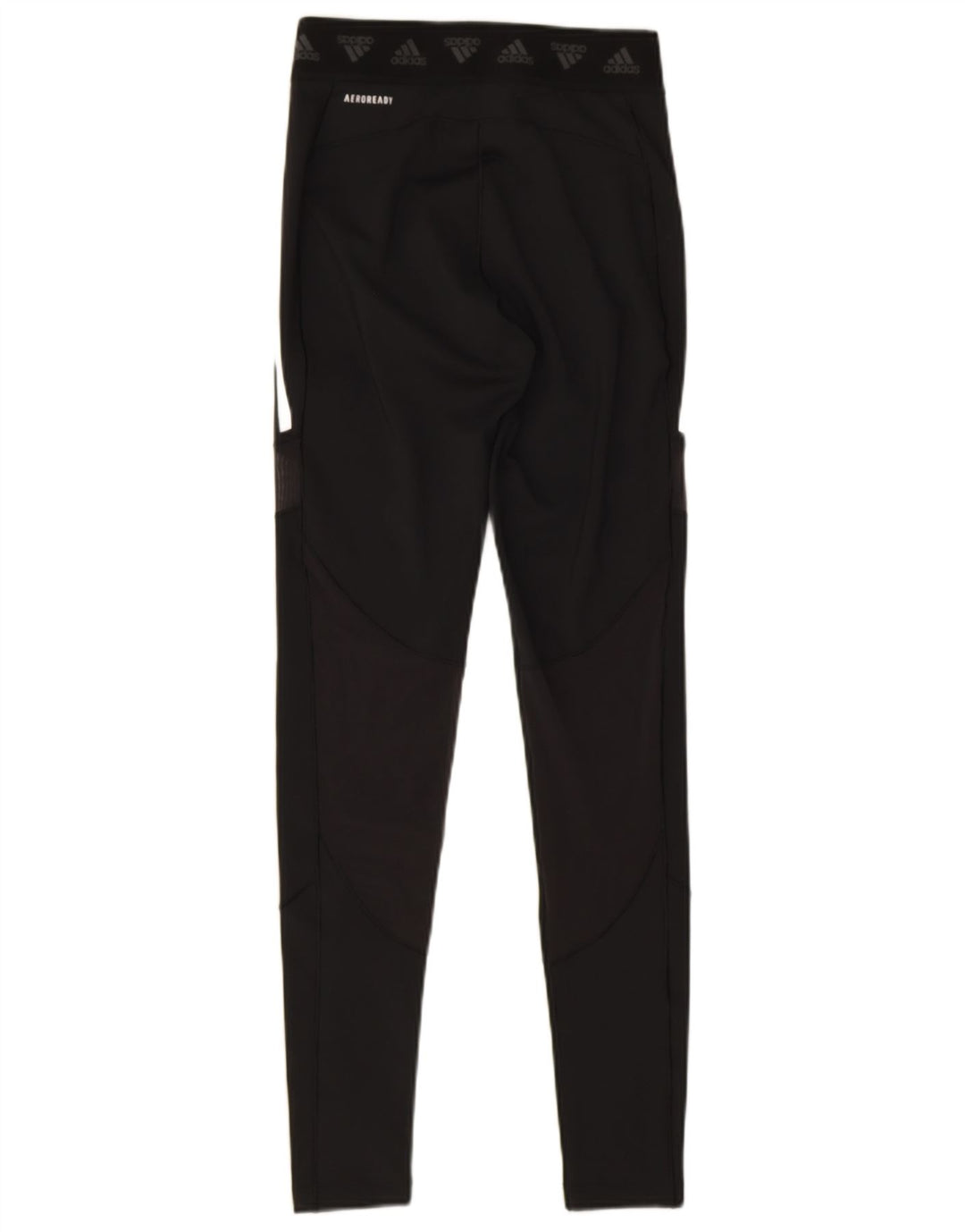 Adidas Femmes Aeroready Leggings UK 8/10 Petit Noir Polyester