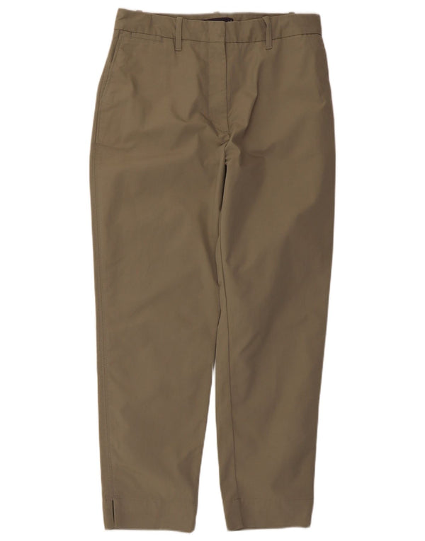 Marks & Spencer Pantalon chino fuselé pour femme UK 10 Small W30 L26 Kaki