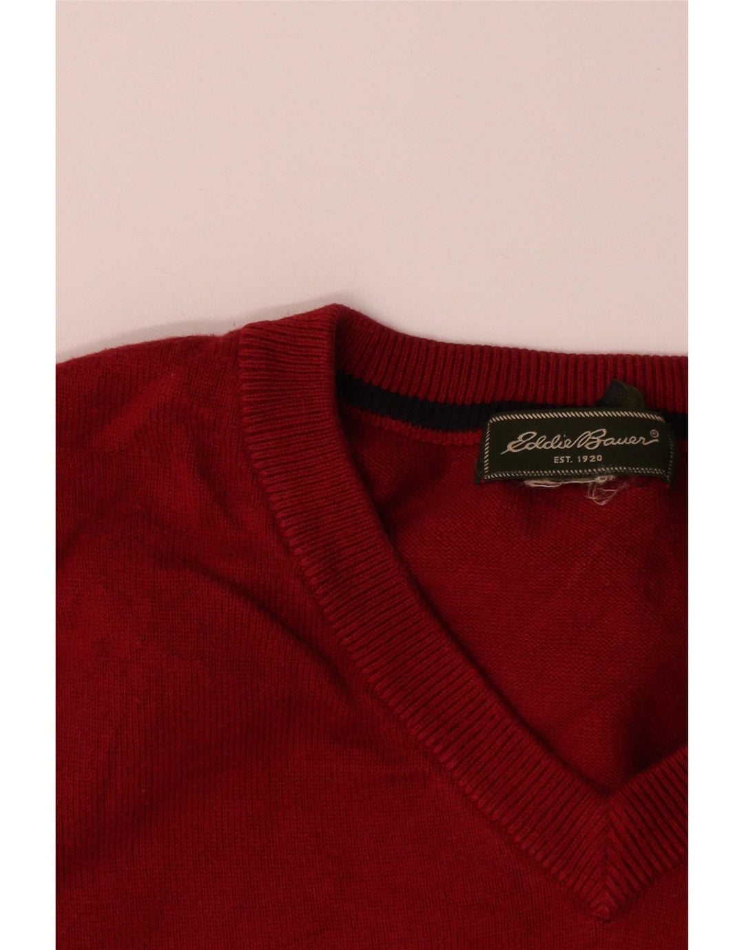 Eddie Bauer Débardeur pour homme en coton bordeaux moyen