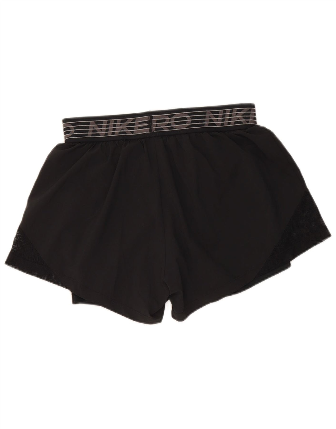 Nike Short de sport Dri Fit Graphic pour femme UK 12 Noir moyen Polyester