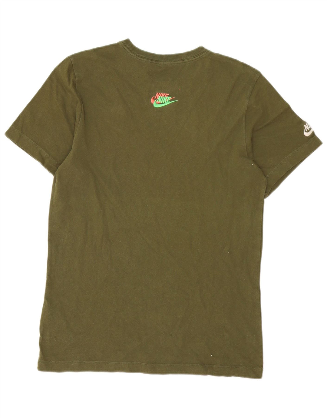 Nike T-Shirt Homme Petit Kaki Coton