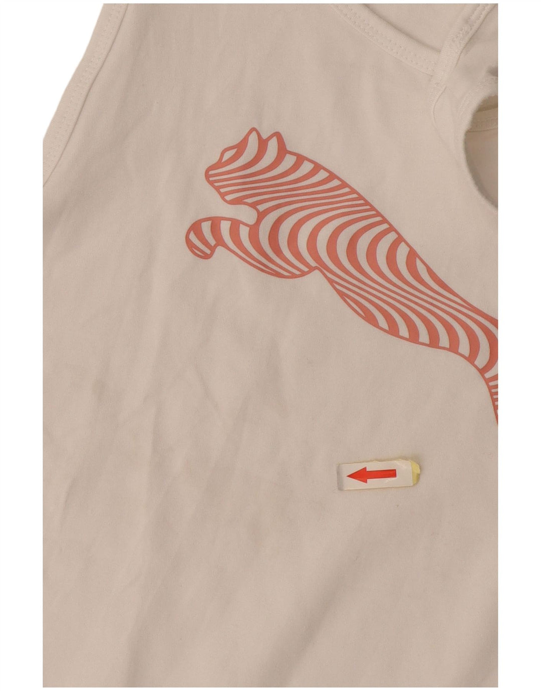Puma Débardeur graphique pour femme UK 18 XL Blanc