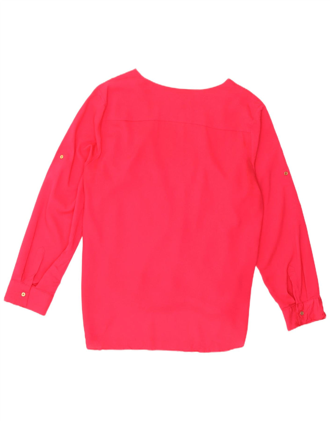Calvin Klein Chemisier à manches longues pour femme UK 18 XL Rose Polyester