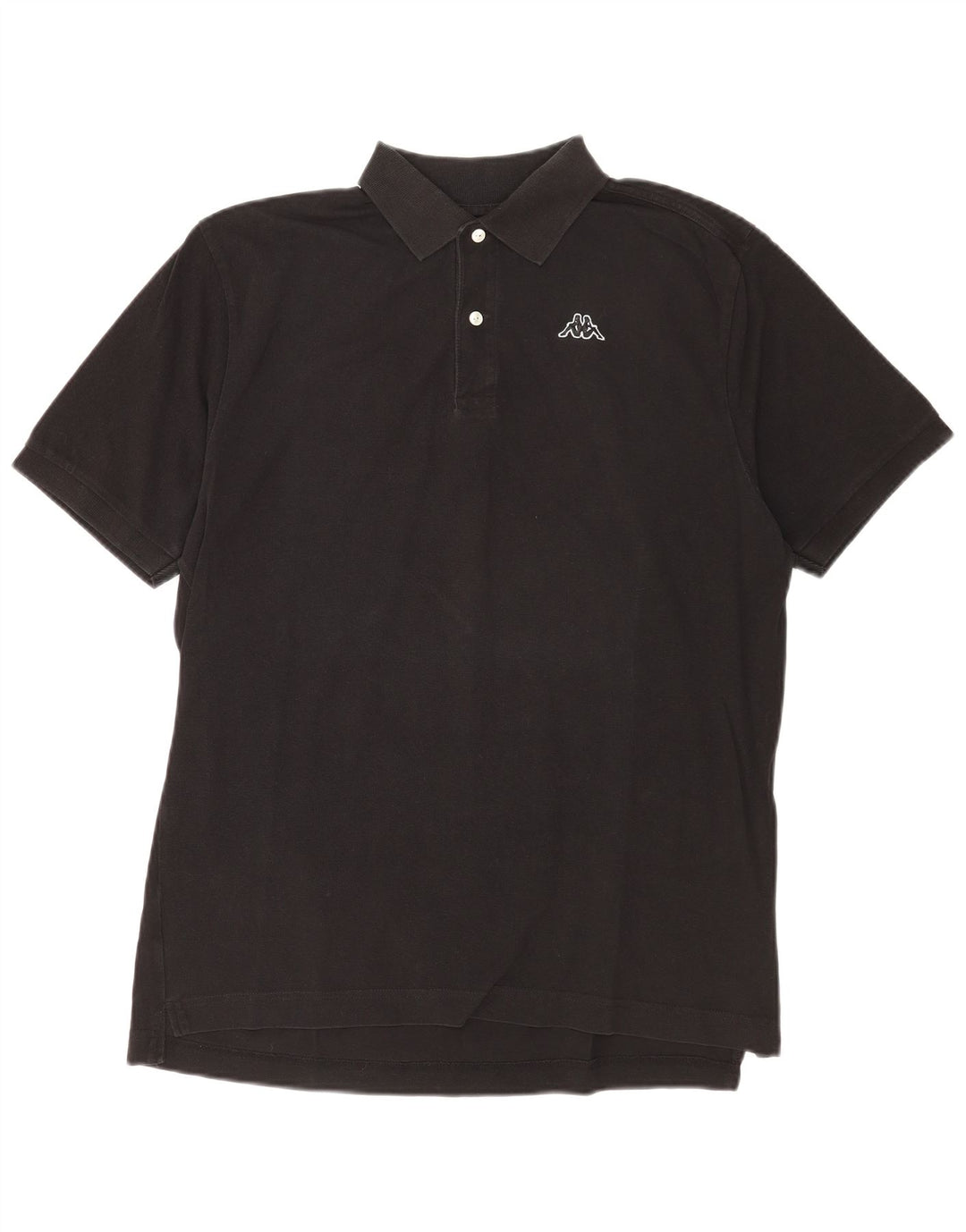 Kappa Polo Homme Grand Noir Coton