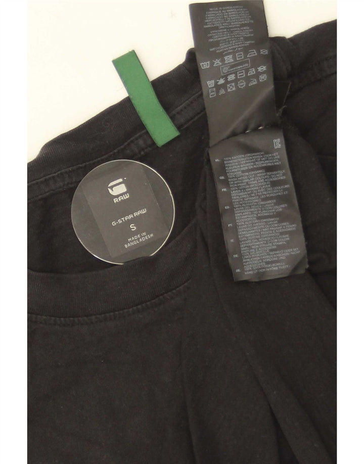G-Star Homme T-Shirt Top Petit Noir Coton
