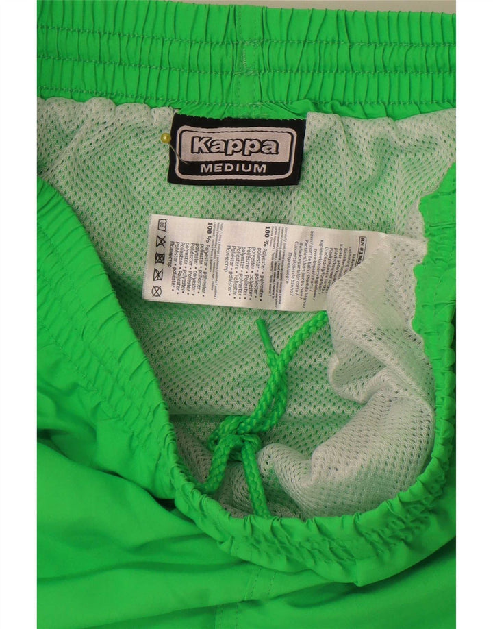 Kappa Short de Bain Graphique Homme Vert Moyen Polyester