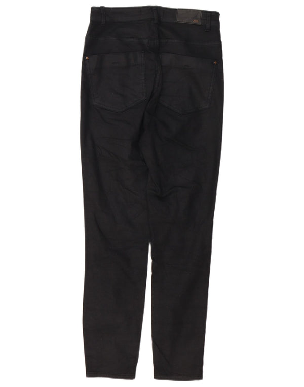 Zara Pantalon décontracté slim pour femme EU 40 Medium W30 L26 Noir