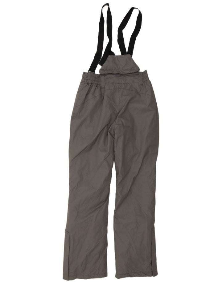 MOUNTAIN WAREHOUSE Pantalon de Ski Salopette Femme UK 8 Small Gris Polyester