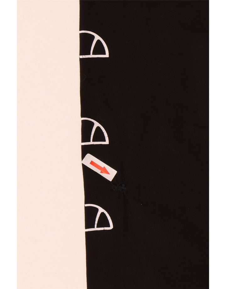 Ellesse Leggings graphiques pour femmes UK 14 Large Noir