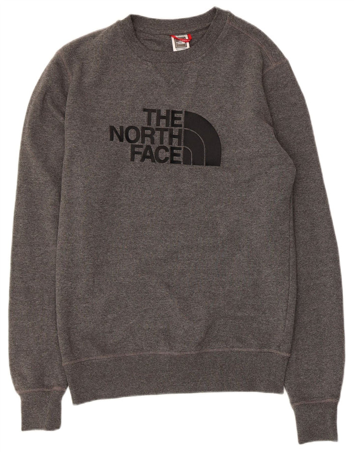 The North Face Sweat-shirt graphique pour homme Petit gris Coton