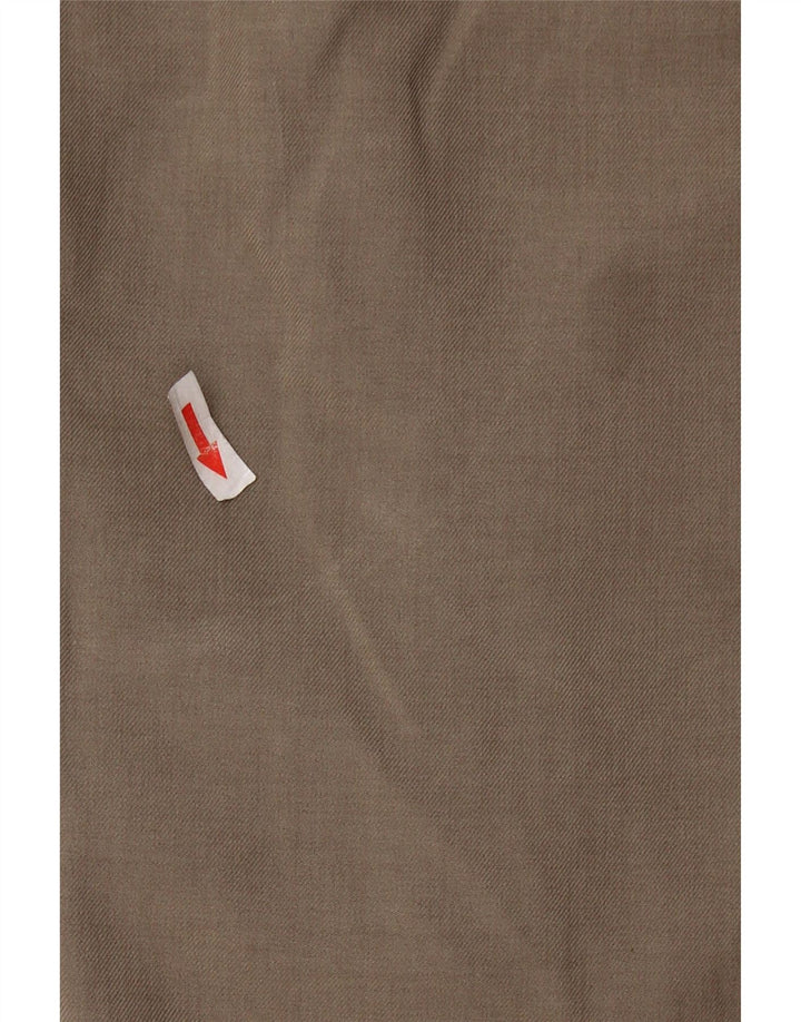 MARKS & SPENCER Pantalon de Costume Droit Homme W38 L29 Beige Polyester
