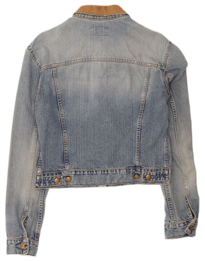 Swish Veste en jean courte pour femme UK 14 Bleu moyen