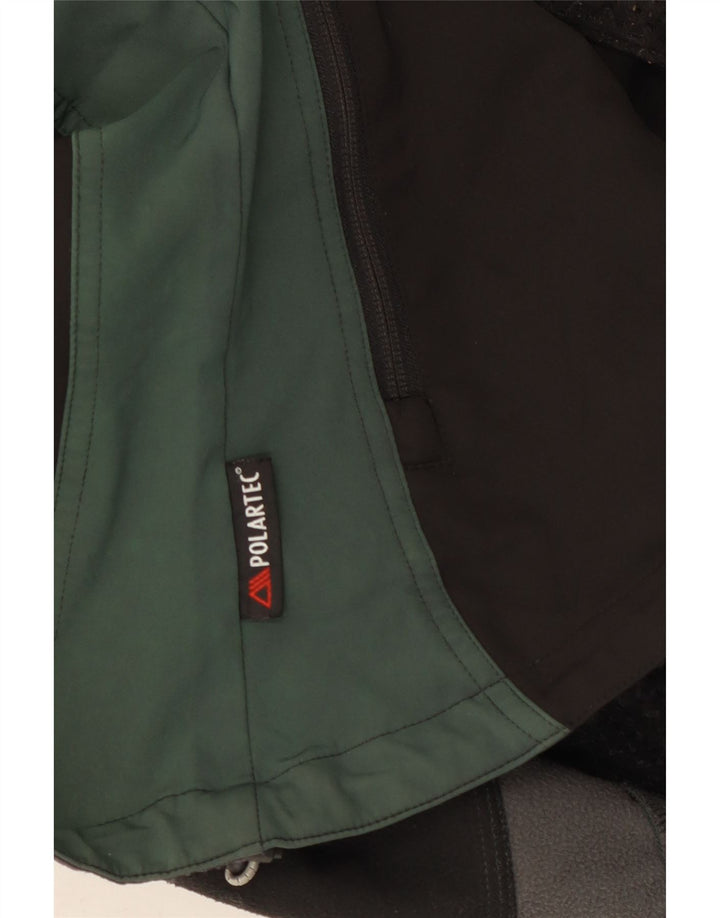 RAB Veste coupe-vent pour femme UK 8 Small Black Colourblock