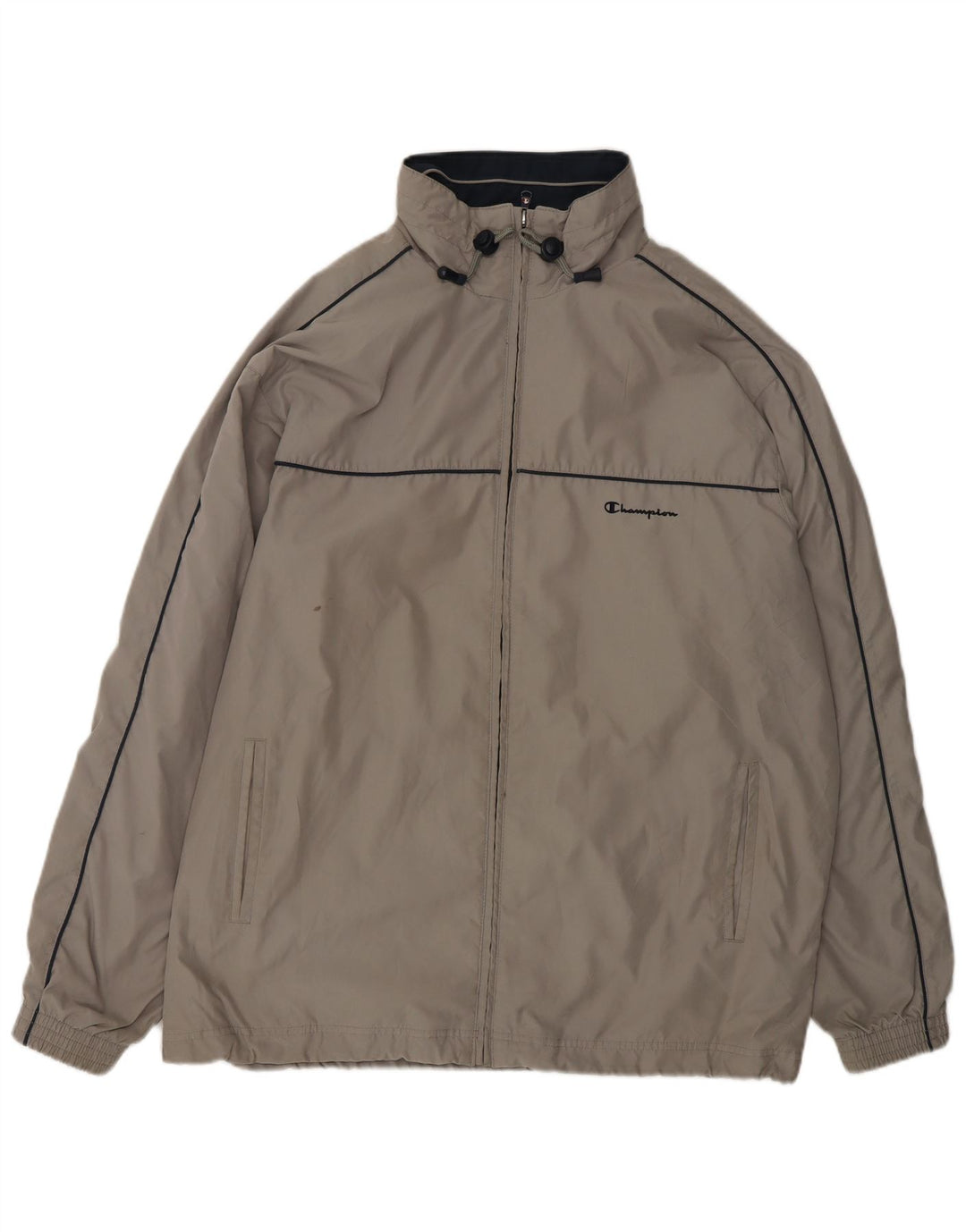 CHAMPION Veste de Survêtement Homme Grand Gris Polyester