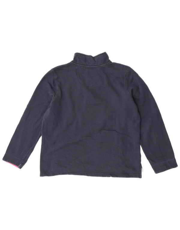 Crew Clothing Womens Oversized Sweatshirt Jumper UK 14 Large Navy Blue