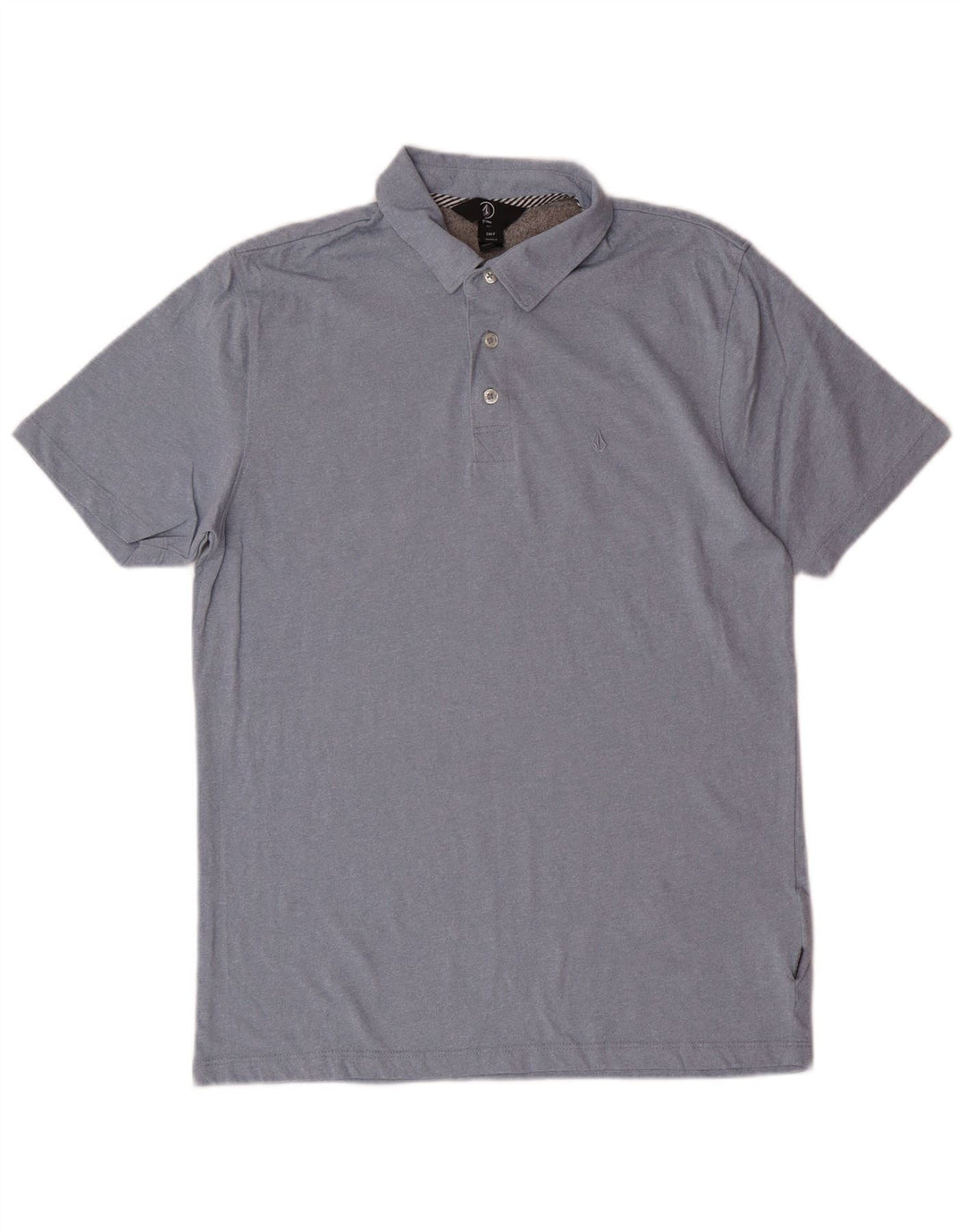 VOLCOM Polo Homme Petit Bleu Coton