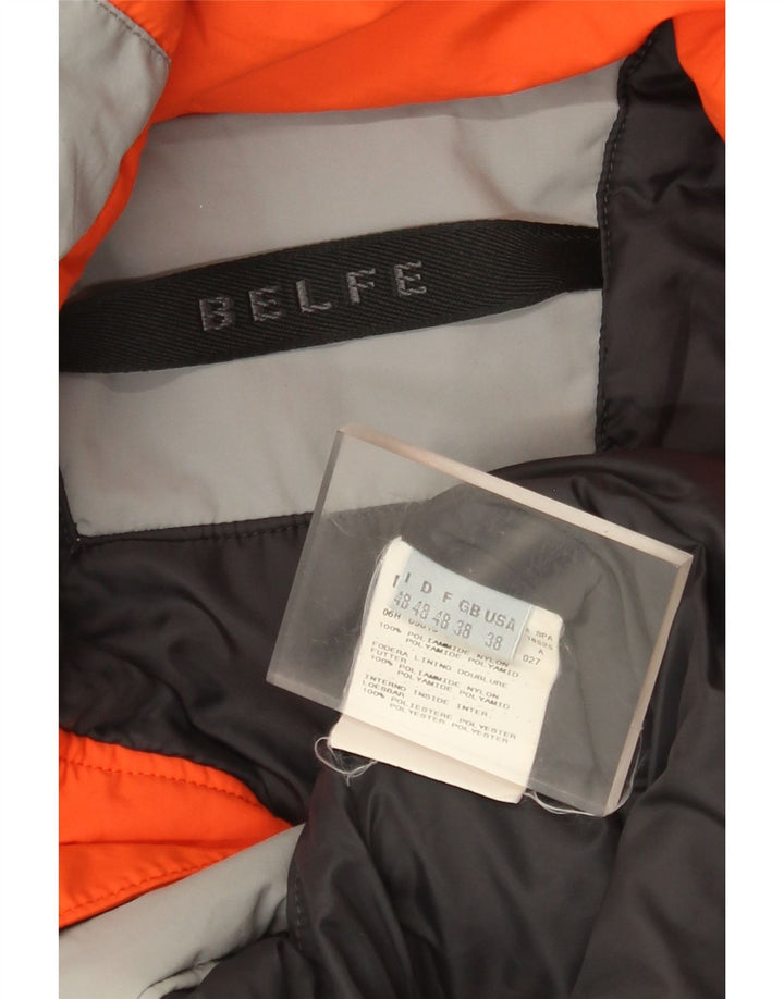 Belfe Veste coupe-vent pour homme UK 38 Gris moyen Colourblock Polyamide
