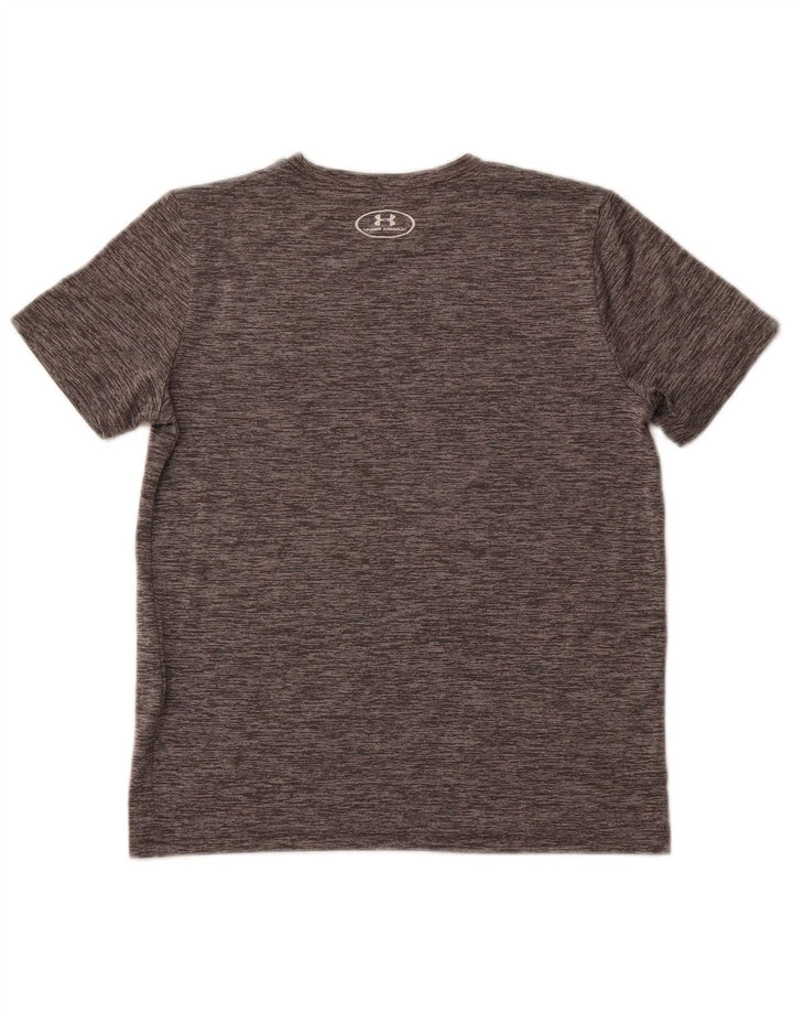 UNDER ARMOUR T-shirt graphique Heat Gear pour garçon 11-12 ans Grand Gris