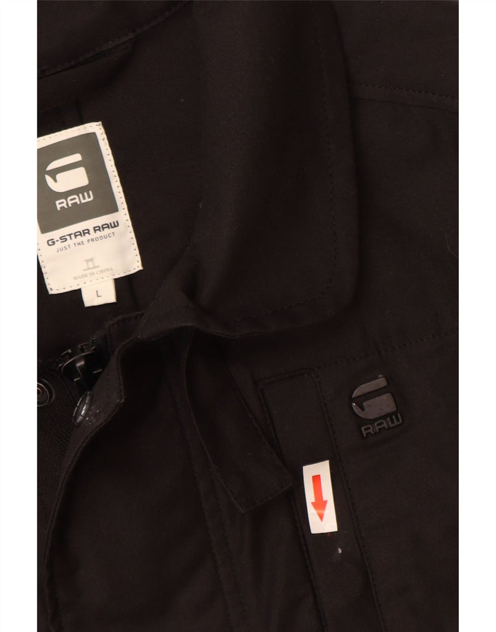 G-Star Veste utilitaire pour homme UK 40 Large Noir Coton