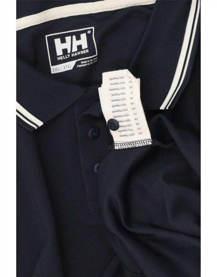 Helly Hansen Polo Homme 3XL Bleu Marine Polyester
