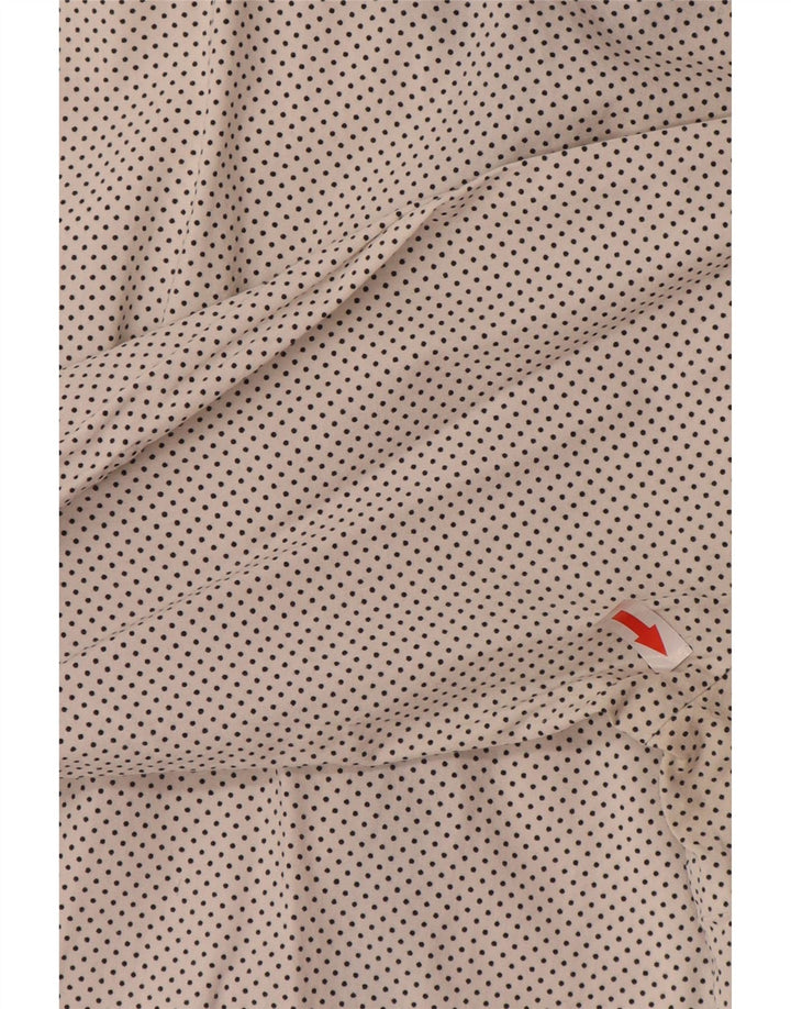 Zara Chemise Pull Femme UK 14 Large Blanc Taché
