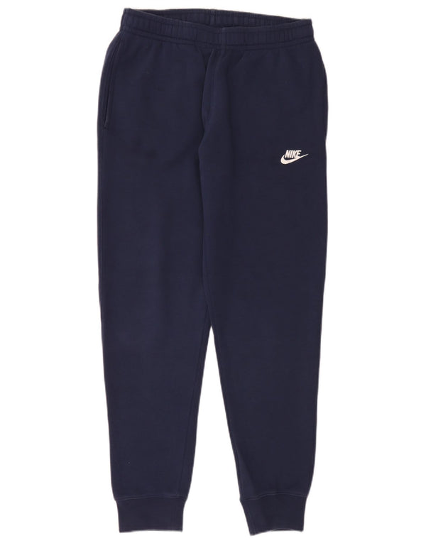 Nike Pantalon de survêtement pour homme en coton bleu marine Taille S