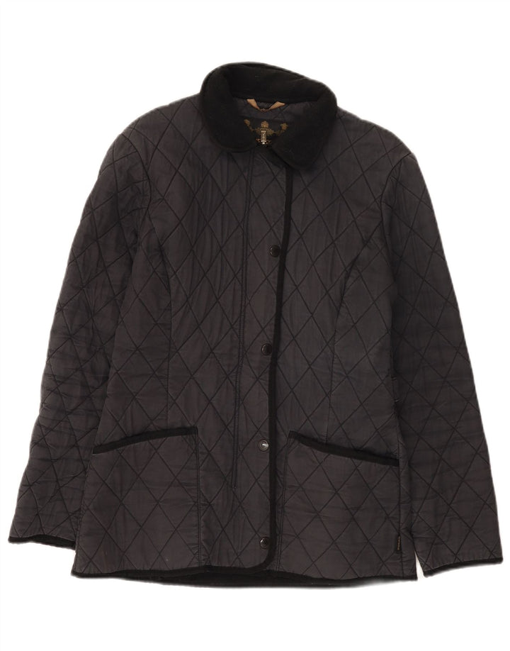 Barbour Veste matelassée pour femme UK 8 Small Bleu marine