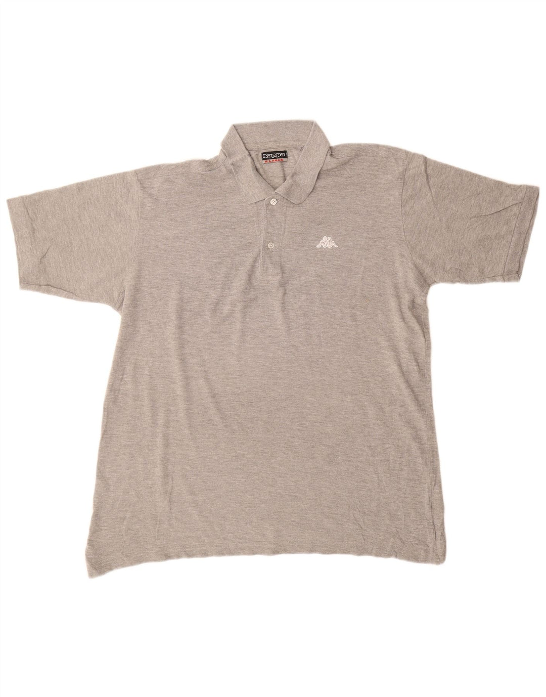 Kappa Polo Homme XL Gris Coton