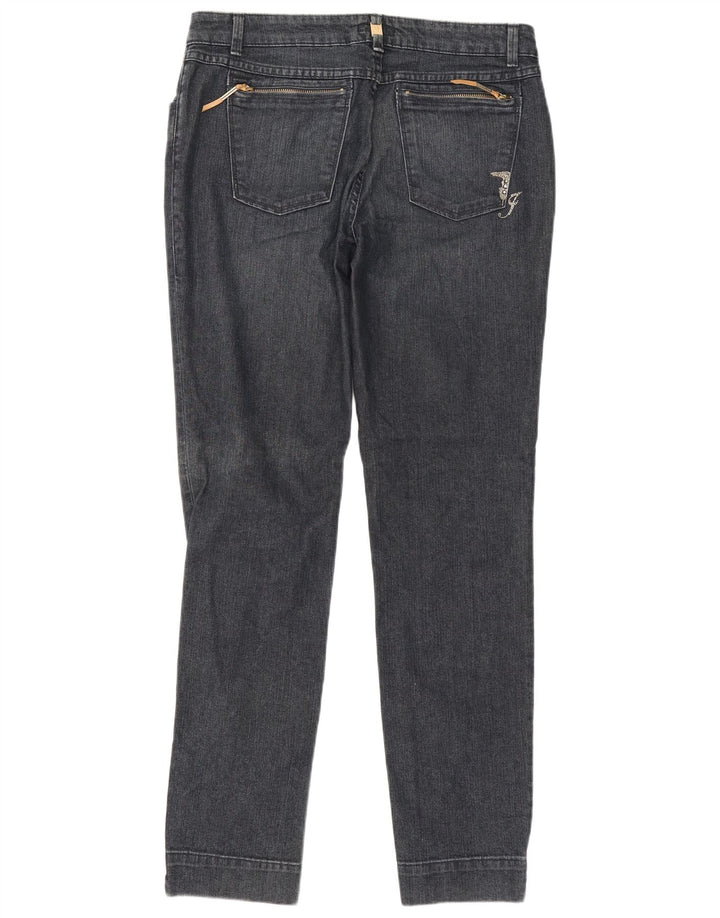 Trussardi Jean Slim W31 L32 Bleu Coton Femme