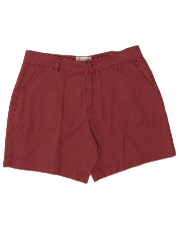 Mountain Warehouse Short chino pour femme UK 10 Small W30 Rouge Coton